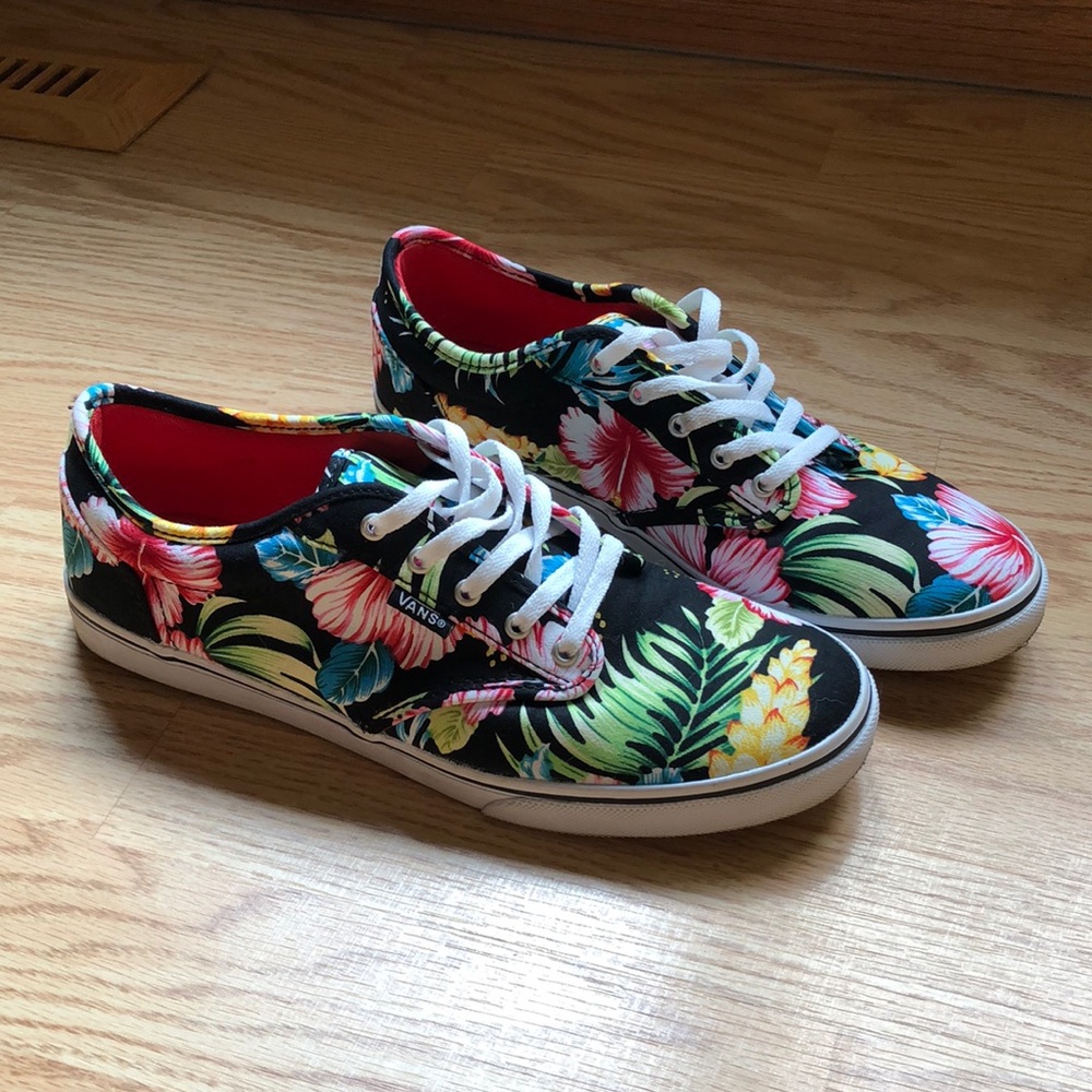 Floral Vans